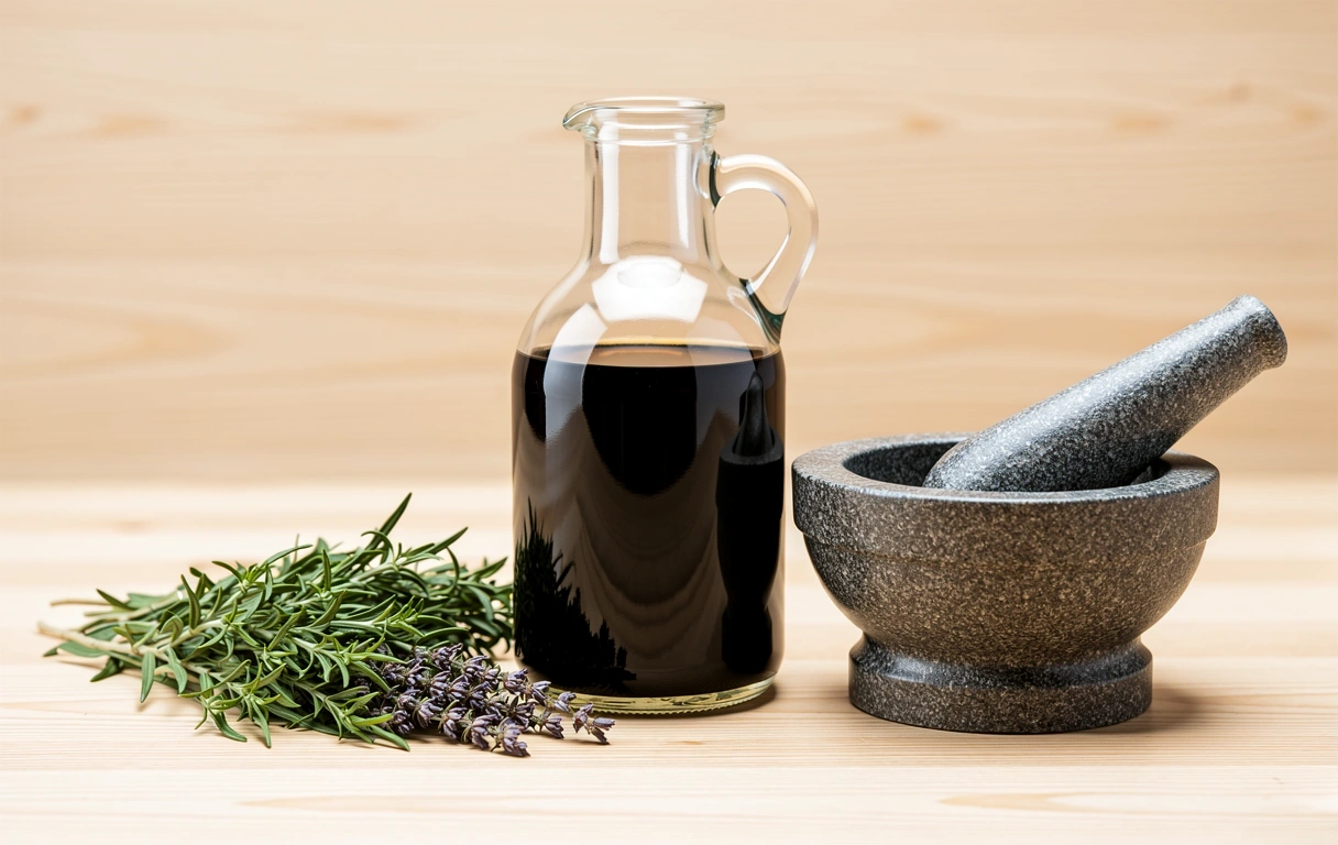 Men's vitamin complex visualization